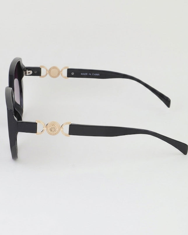 Purple Lion Emblem Sunglasses