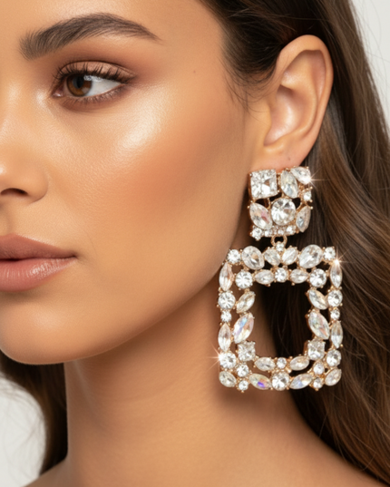 Crystal Drop Earring