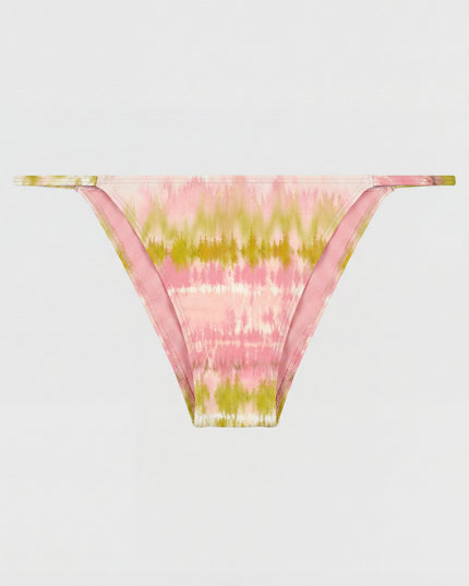 Pink Multi Tie Dye Bikini Set