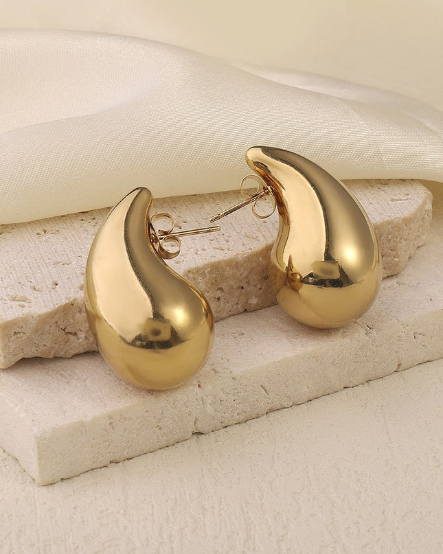 Drop 18K Gold Plated Earrings