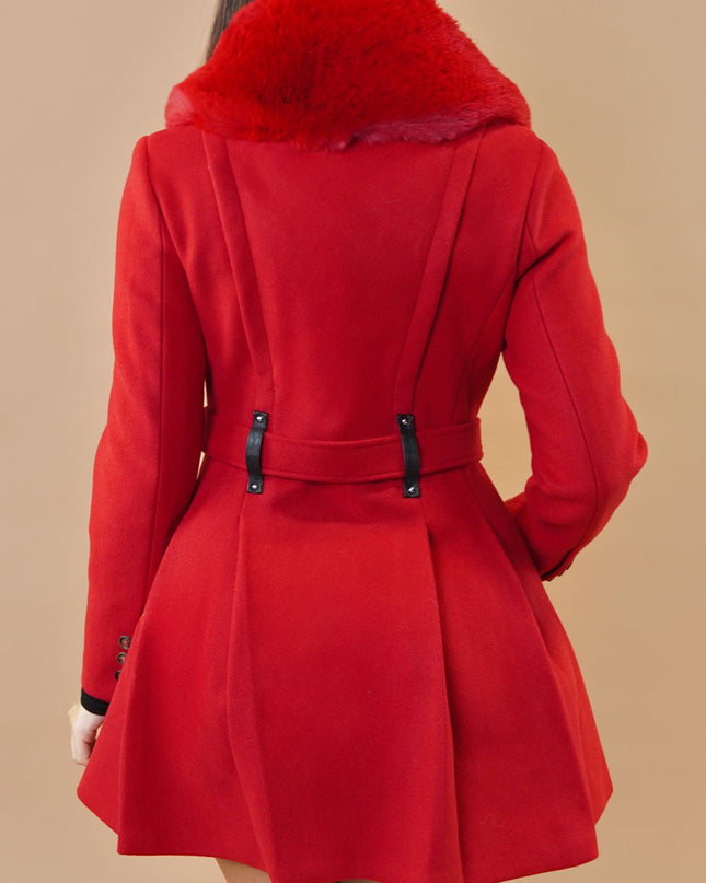 Red Elysian Coat