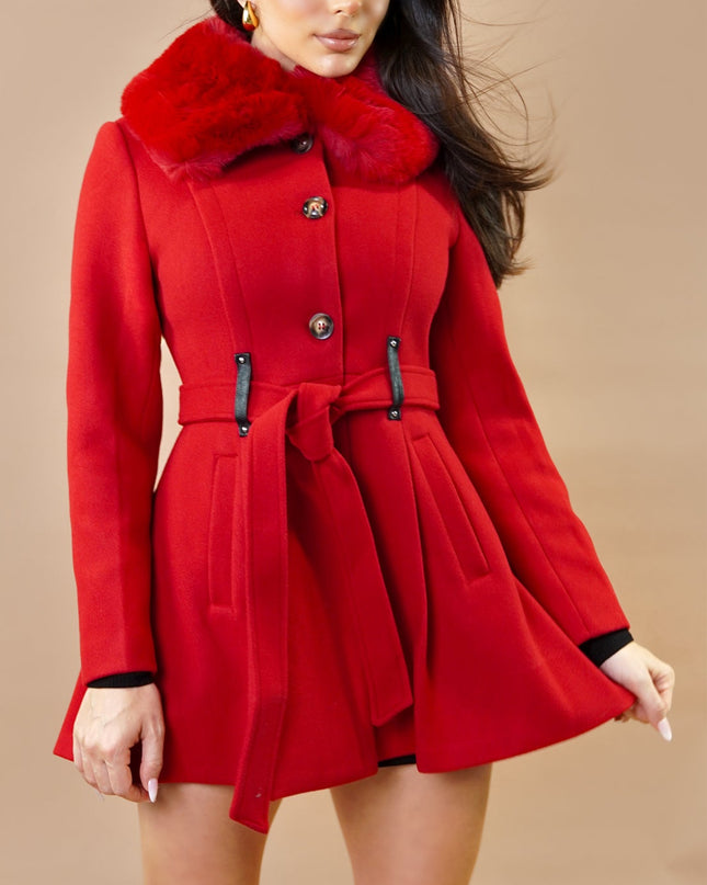 Red Elysian Coat