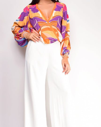 Ivory Wide Leg Pants