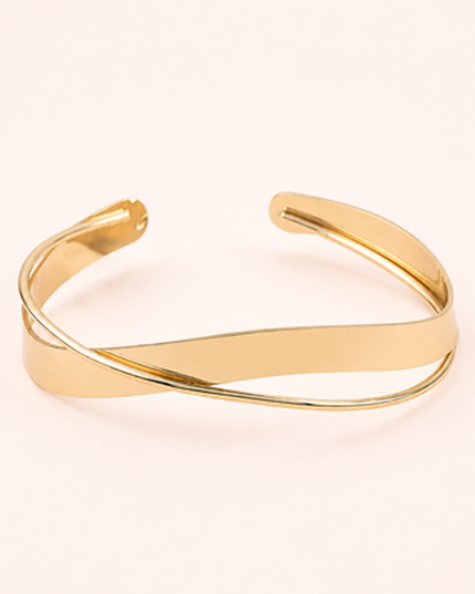 Gold Wrap Arm Cuff Bracelet