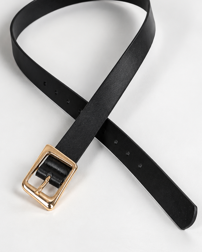 Gold Metal Buckle Belt