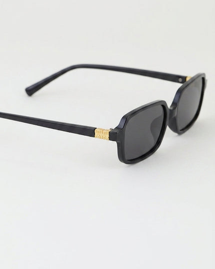 Black Monaco Square Sunglasses