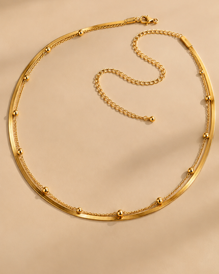 Gold Double Strand Waist Chain