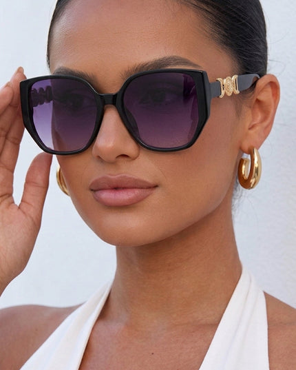 Purple Lion Emblem Sunglasses